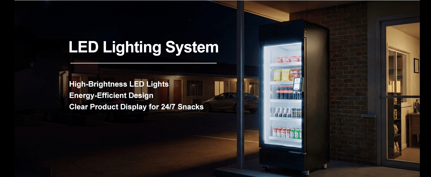 AFEN Interior Merchandising Ulepszona ekspozycja produktów dzięki oświetleniu LED o wysokiej jasności, które zwiększa sprzedaż